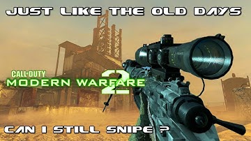Just Like the OLD DAYS , 1v1 Quickscope , Call of duty , Modern Warfare 2 , Multiplayer Gameplay