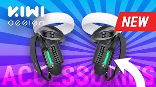 Best Quest 2 Grips Just Got Better! | KIWI design Battery Opening Grips for Oculus Quest 2 Review