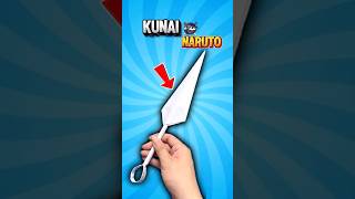 How to Make a Super Cool Naruto Paper Kunai #shorts