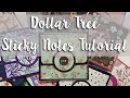 Dollar Tree Sticky Note Holder Tutorial ⭐️