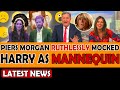 Piers Morgan ruthlessly mocked Harry as Meghan&#39;s mannequin on GMB