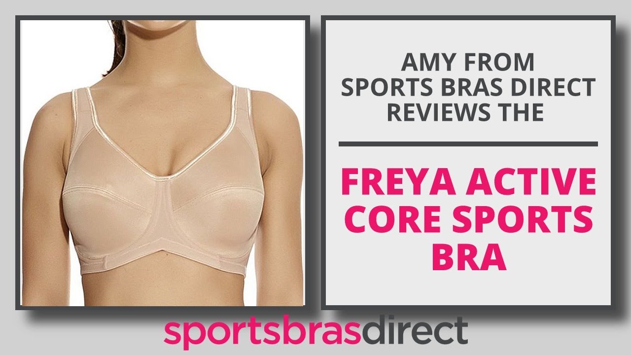 Freya Active Core Sports Bra High Impact Underwired Black 4002 US/UK 36DD  $62