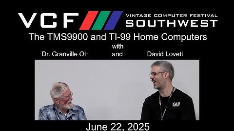 The TMS9900 and TI-99 Home Computers