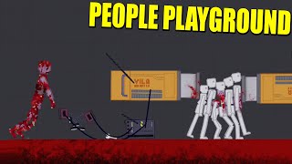 PISTONES, DESFIBRILADORES Y CYBORG ZOMBIES - PEOPLE PLAYGROUND | Gameplay Español