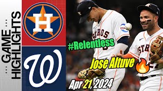 H.Astros vs Nationals Highlights | Hope crane and bagwell are happy the clowns ruined a dinasty! ⚡💪