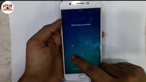 oppo f1s pattern unlock (A1601) Hard reset, remove password