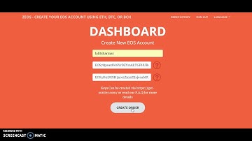 How to create EOS wallet in WEB/Mobile/Scatter in hindi (2019) |