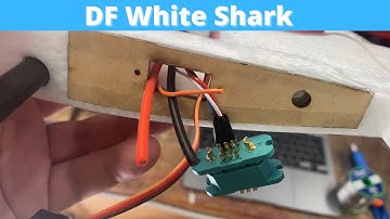 DF Model Great White Shark!: Build Part 9 - Finishing Wing Wiring & Servo Connections