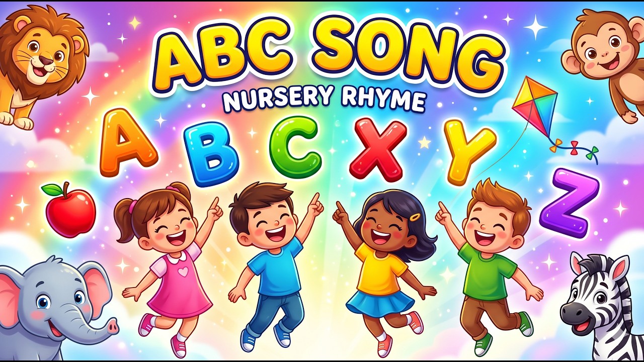 ABC Adventure Song for Kids | A to Z Alphabet Fun Learning | Happy ...