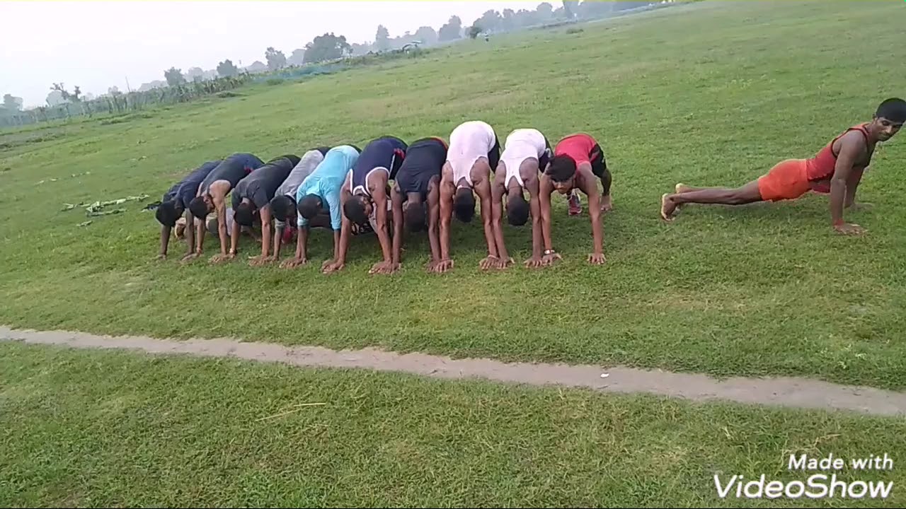 Workout for Indian army - YouTube