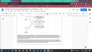 Unit 5 Workflow and Process Mapping Assignment Profile
