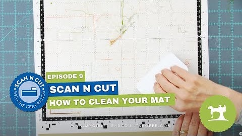 Brother ScanNCut Series | Ep. 9: How to Clean Your Brother ScanNCut Mat #scanncut