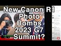 Canon R1 Photo Bombs G7 Summit in 2023?