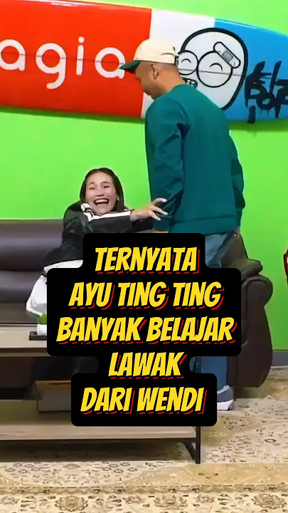 Ayu Ting Ting Belajar banyak dari Wendi Cagur ‼️| Ngobrol di WA #ayutingting #shorts #trending