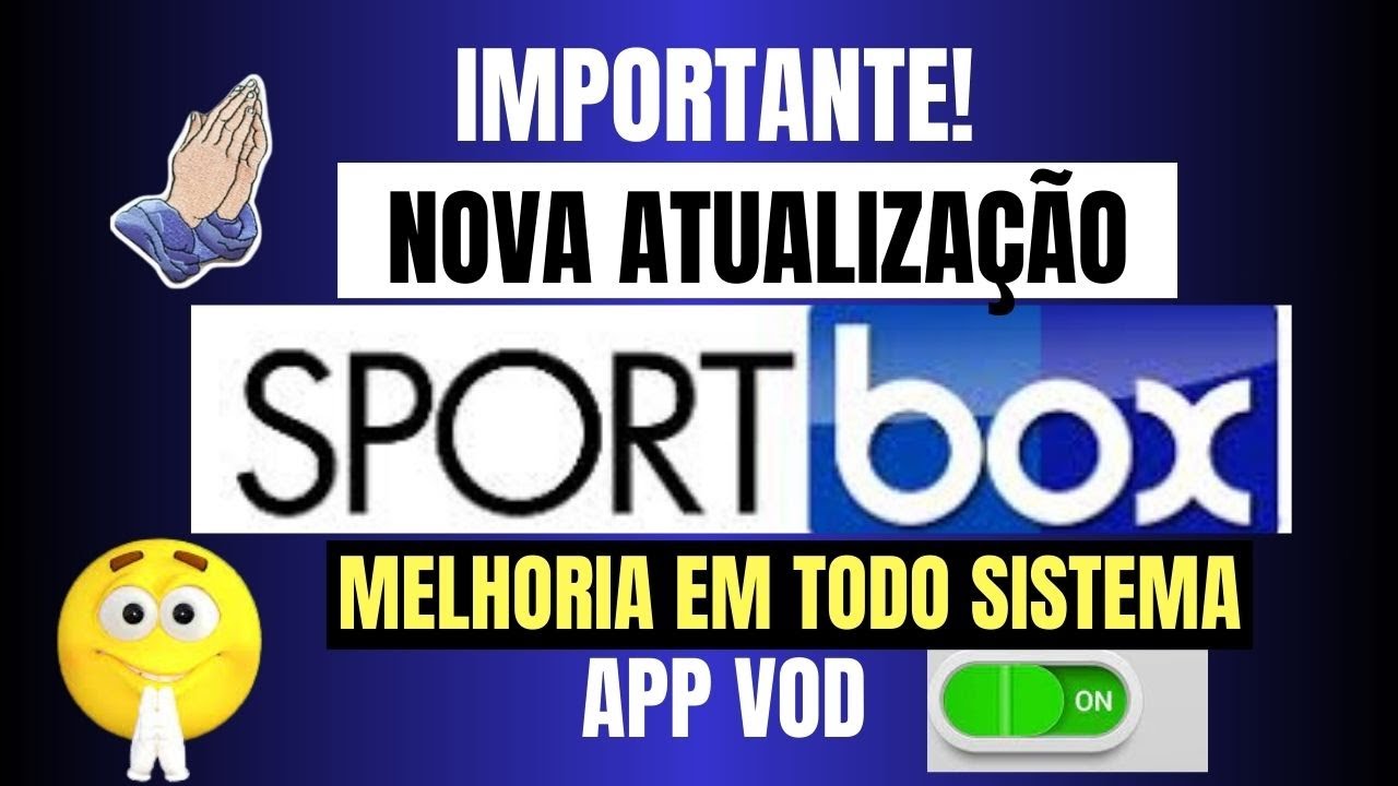 ATUALIZAÇÃO RECEPTOR SPORTBOX PLUS EM 23 DE FAVEREIRO 2024