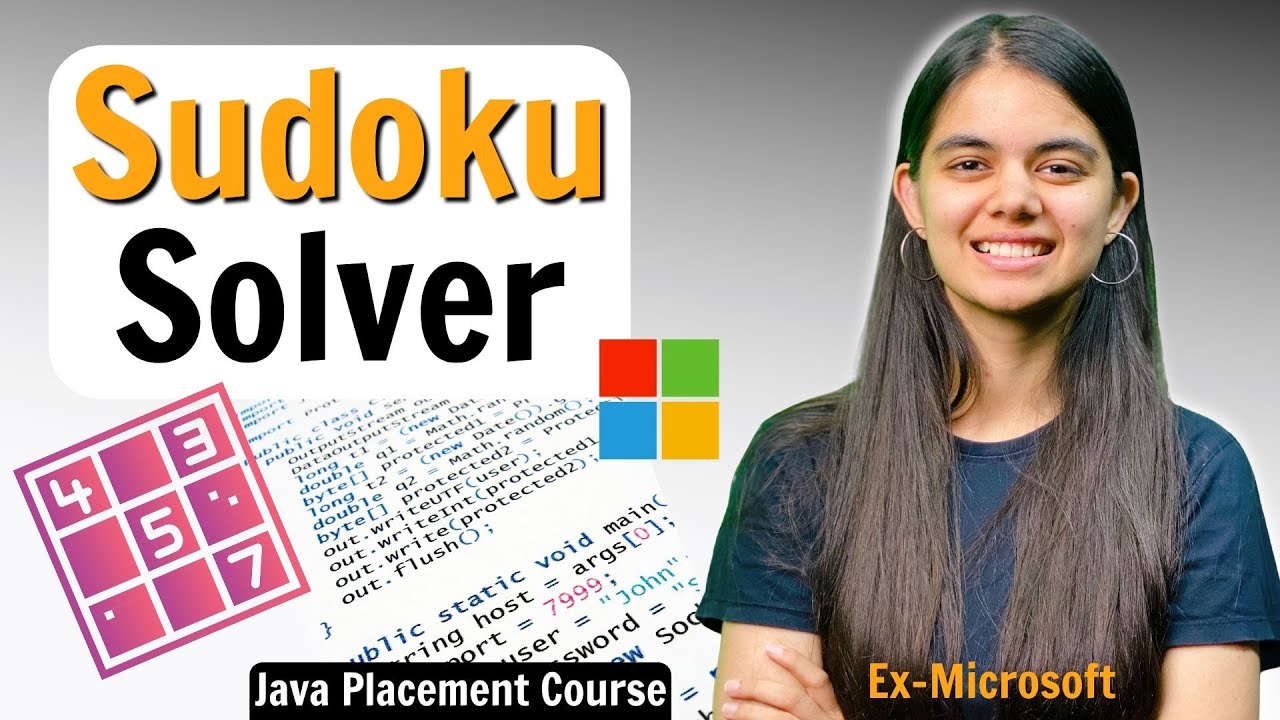 Java Sudoku Solver  Backtracking  Java Placement Course