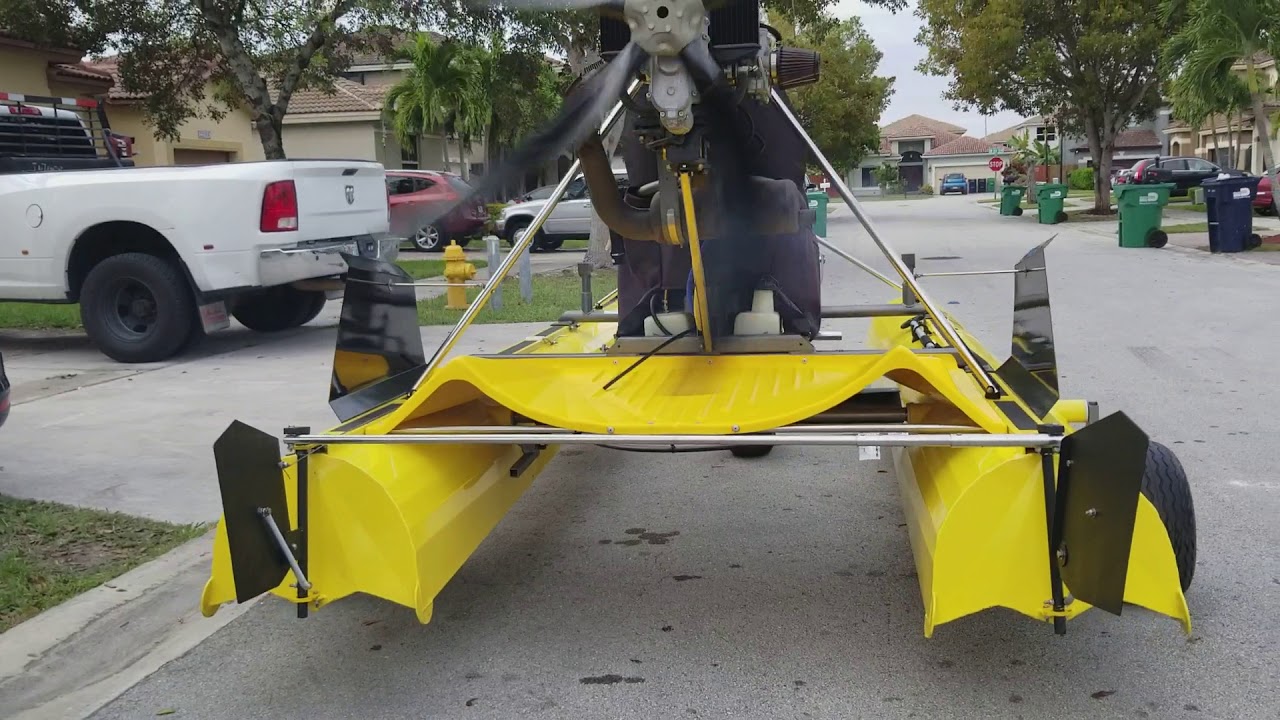 hand glider trike with floats ultralight aircraft YouTube