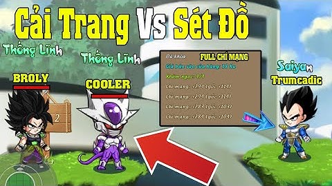 Những Cải Trang Nên Mua cho từng Sét Đồ - Gọi Rồng Online