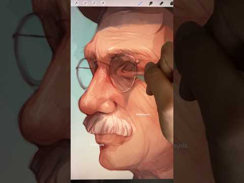 Full video is on my Patreon. Link in bio #digitalart #procreate #sketch