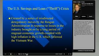 White Collar Crime White Collar Crime