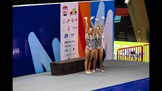 Free Duet | VASHCHENKO Anna, TOSHKHUJAEVA Ziyodakhon | 11th Asian Age Group Championships 2023