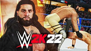Seth Rollins 2K22 Gameplay: Mod PS2 SvR 10