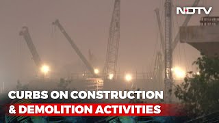 Delhi News: As Delhi's Air Quality Worsens, Construction, Demolition Activities Banned
