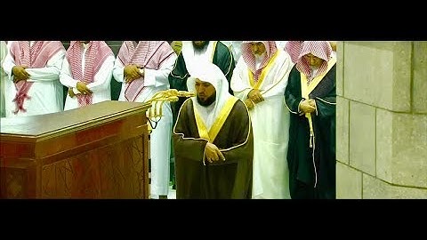 تلاوة فريدة من الشيخ د. ماهر المعيقلي خواتيم سورة الأنبياء || مغرب الثلاثاء ١٤-٦-١٤٤٠هـ