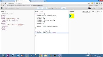 How to draw/create arrows by using CSS only