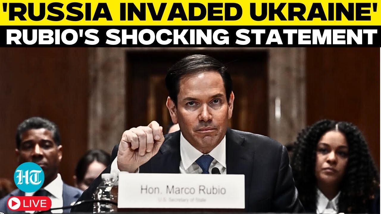 Marco Rubio Live | US Secretary of State Makes Stunning Statement on ...