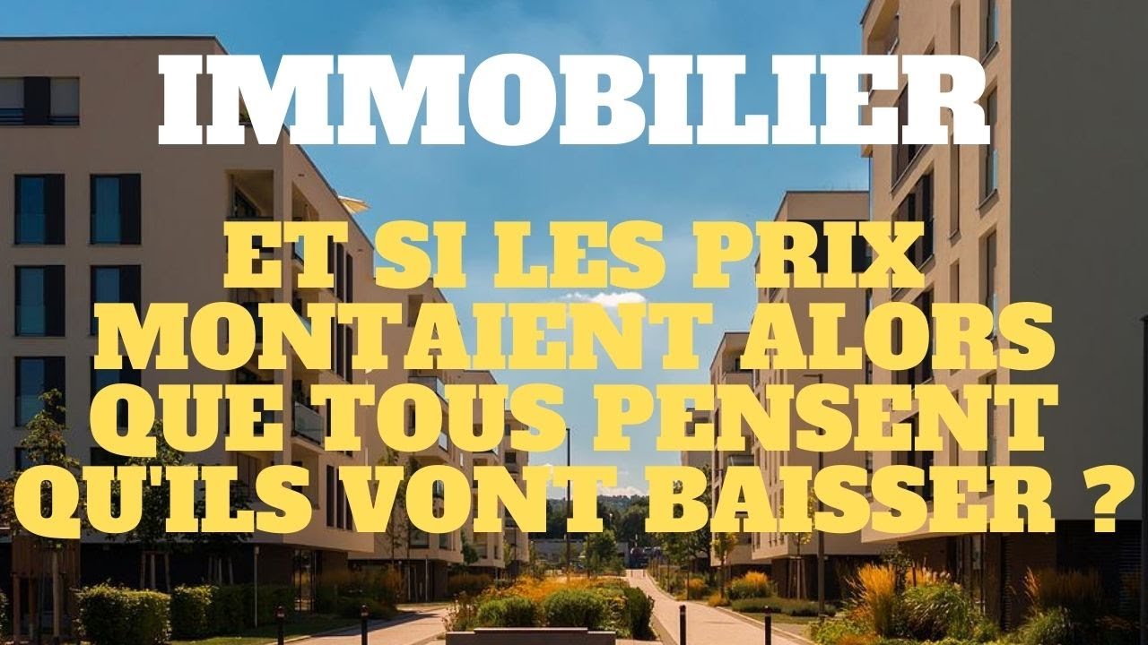 Immobilier et si les prix montaient alors que tous pensent qu'ils vont baisser ?