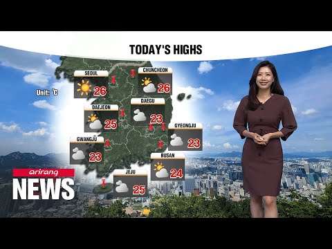 [Weather] Wide gaps in readings this week, sunny in capital region but cloudy elsewhere