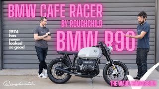 Transforming a BMW R90 into an Epic Cafe Racer, unveiling the Waud Commission