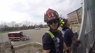 Climb Ladder 6 with Firefighter Ramirez