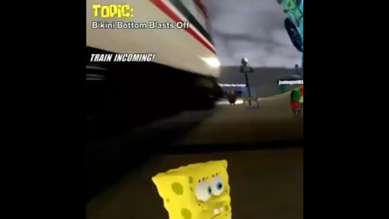 Fish gets sent packing 🚆 | AI Sponge Rehydrated Short | 