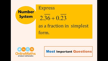 IX Number System Express 2.36 bar + 0.23 bar as a fraction in simplest form
