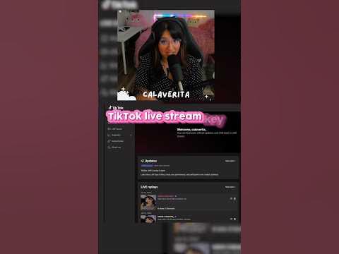 how to find your tiktok live stream key #tiktokstreamer #twitchstreamer