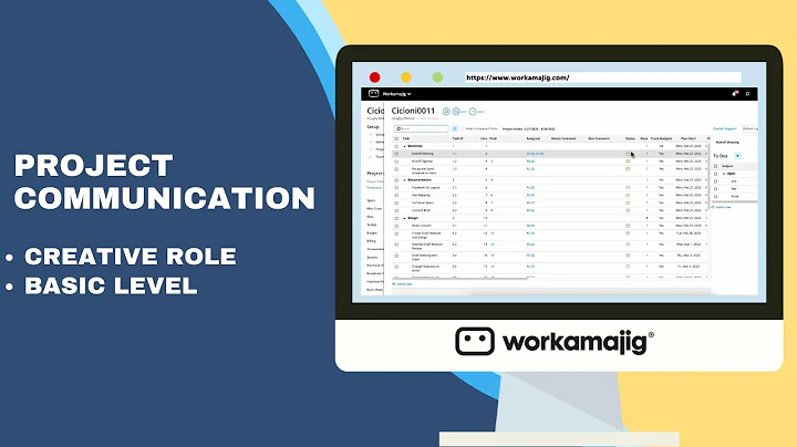 Project Communication | Creative Role, Basic Level