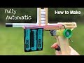 How to Make Fully Automatic Gun at Home - DIY Electric Gun that shoots
very fast