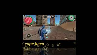 rope hero 3 | best game| ice machine shooter | #shorts screenshot 1