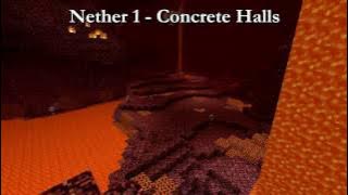 Minecraft Nether 1 Music 10 HOURS (Concrete Halls)