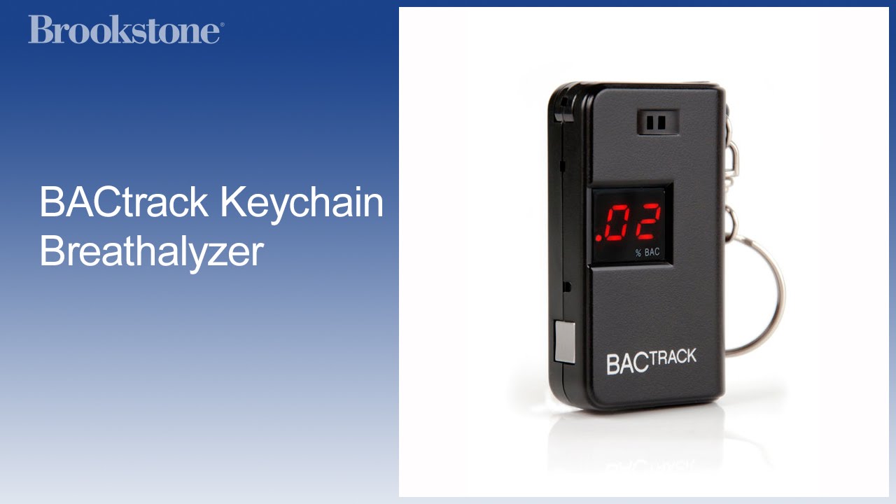 BACtrack Keychain Breathalyzer YouTube