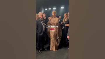 Thumbnail of Celine Dion Dancing On Diab's Nour El Ain During Elie Saab Fashion Show #amrdiab #singer #hollywood