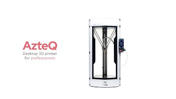 TRILAB AzteQ Industrial - The first in a new series of delta kinematics 3D printers