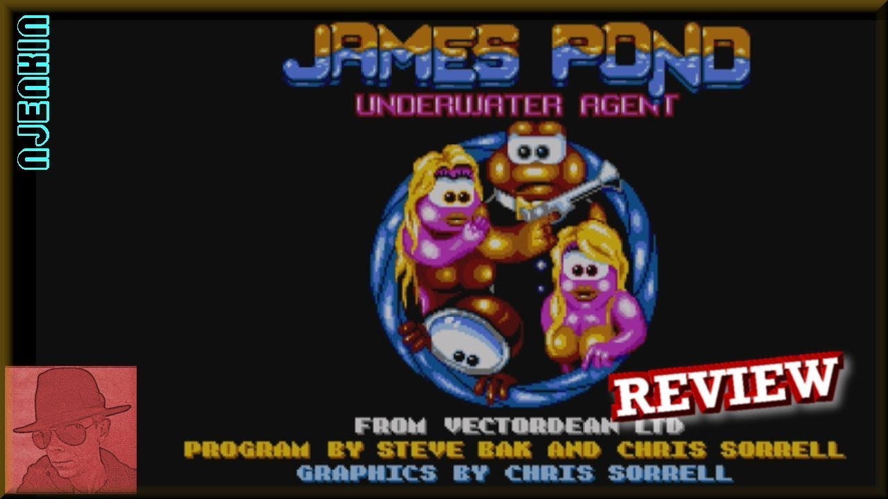 JAMES POND : UNDERWATER AGENT - on the SEGA Genesis / Mega Drive - with  Commentary !!