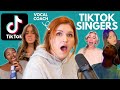 Vocal coach reacts to TIKTOK SINGERS I November 2021