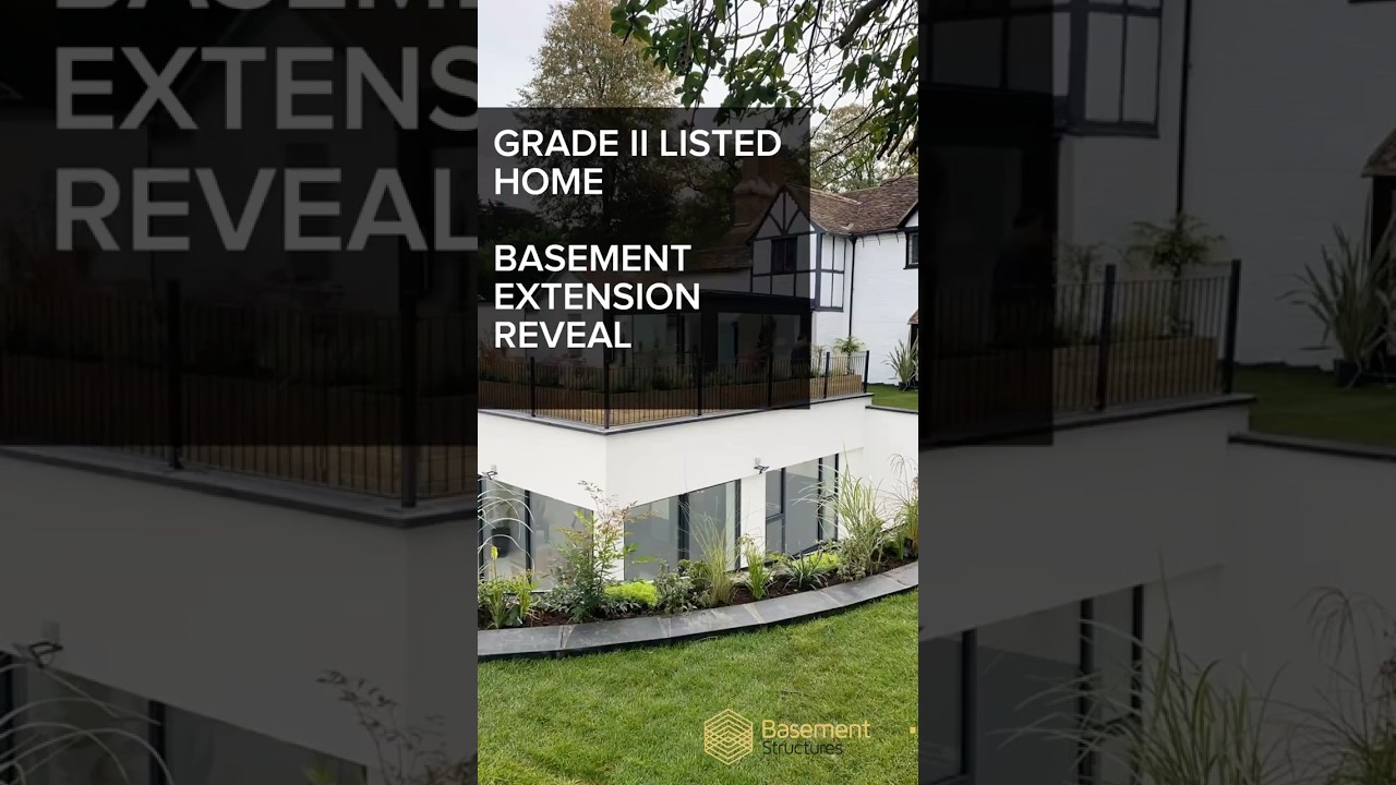 Luxury Basement in Grade II Listed Home | Bushey Extension by Basement Structures