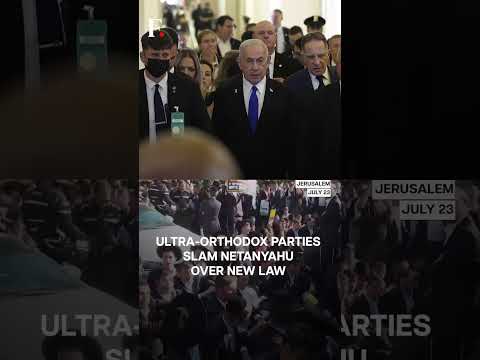 Jerusalem Ultra Orthodox Jews Protest Against Military Service Enlisting N18G