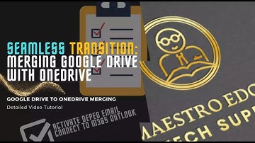 Merging DepEd Google Drive Files to OneDrive