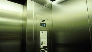 Montgomery Traction Front Elevators at The Wake Forest Baptist Hospital Sticht Center